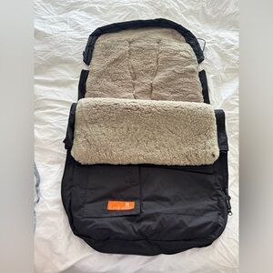 Sheepskin stroller lining ( sleeping bag )